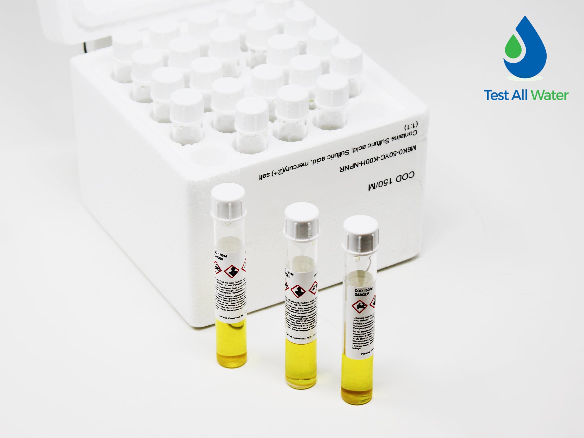 Palintest COD/150/M 0-150 mg/L O2 Tubetests