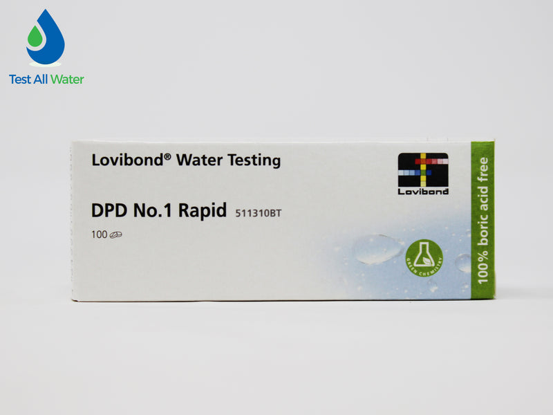 Lovibond DPD No 1 Rapid Dissolve Tablets