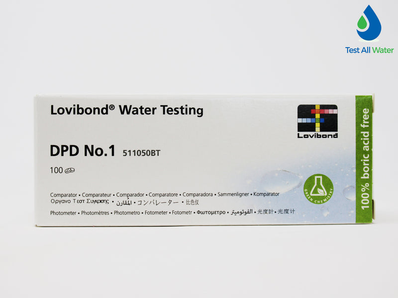 Lovibond DPD No 1 Free Chlorine Tablets