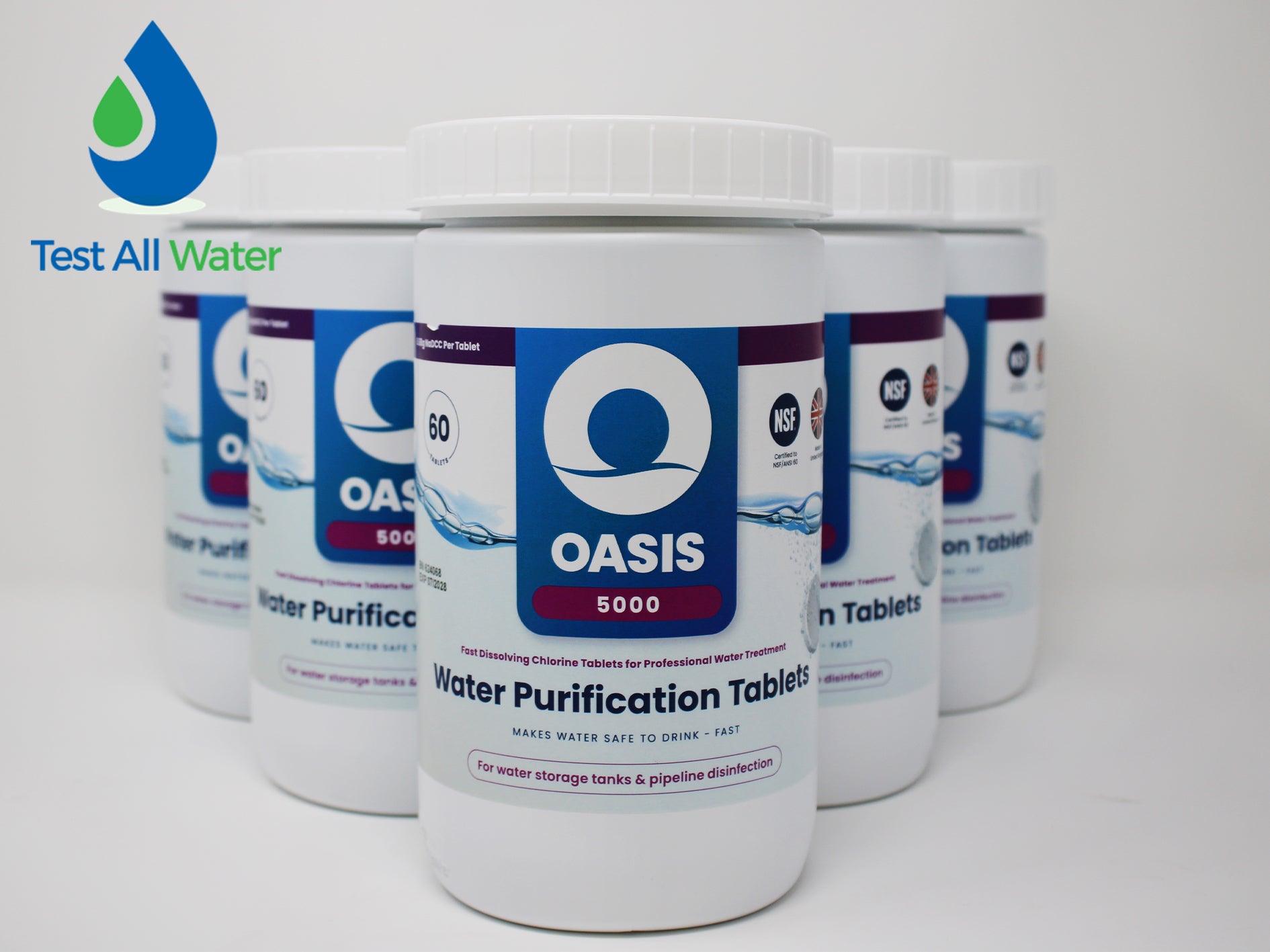 Oasis 5000 Water Purification Tablets