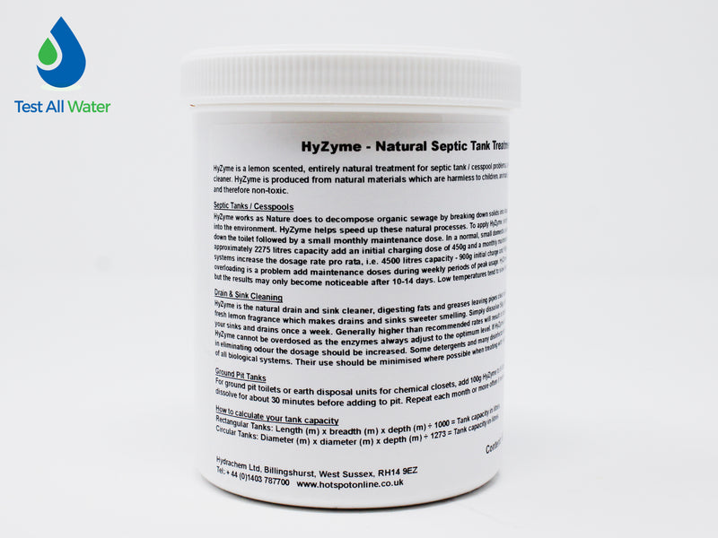 Hyzyme Natural Septic Tank Treatment 600g