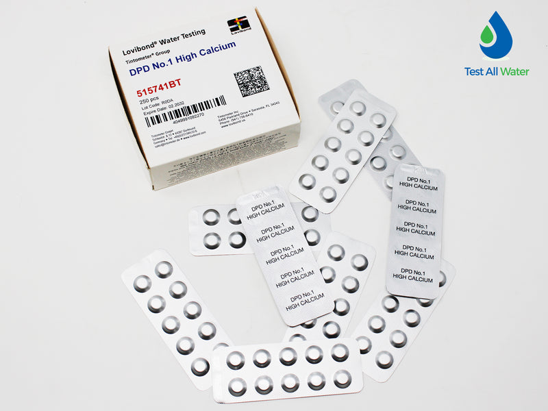 Lovibond DPD No 1 High Calcium Tablets