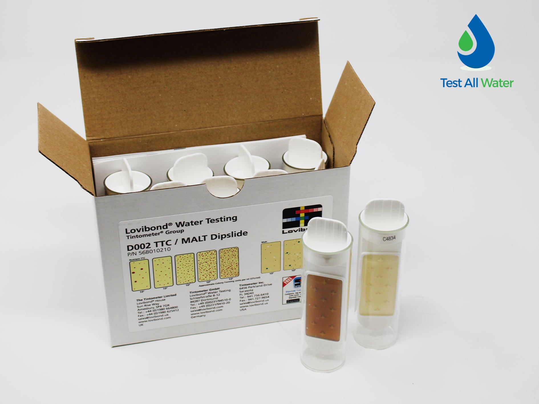Lovibond TTC/MALT Dipslides (Best Before 01.09.2025)