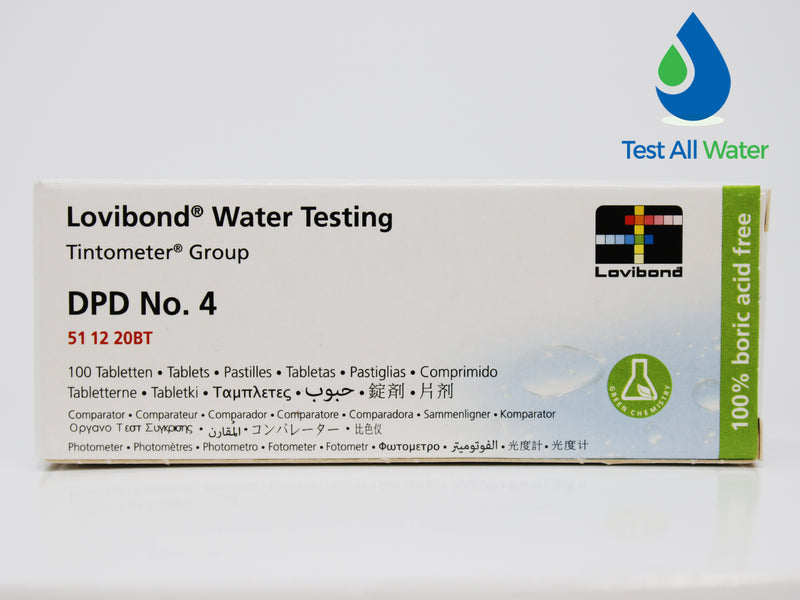 Lovibond DPD 4 Comparator/Photometer Reagents