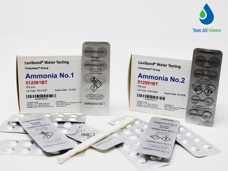 Lovibond Ammonia No 1 & Ammonia No 2 Pack (250)