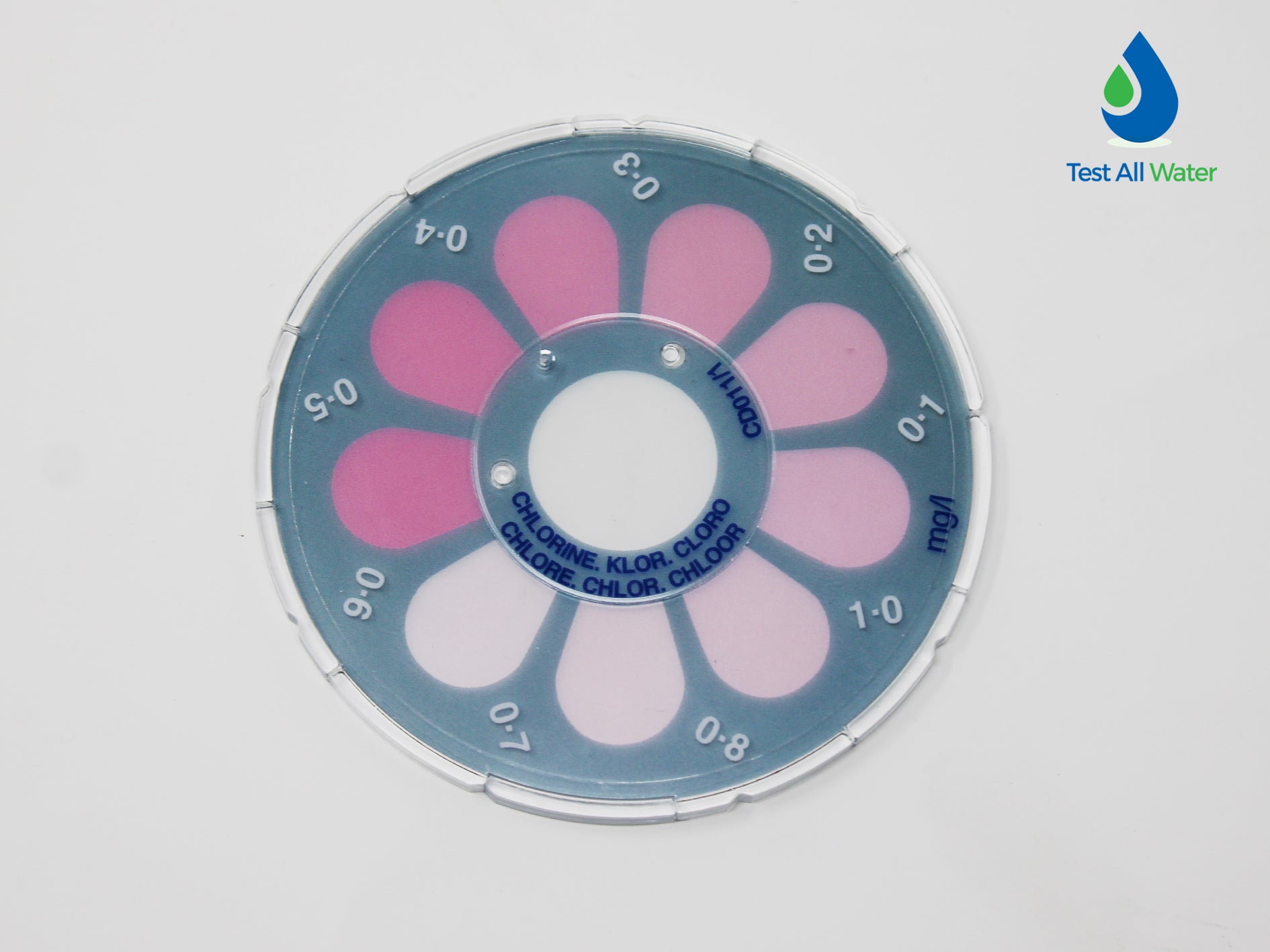 Palintest Comparator Disc, Chlorine (Free and Total), 0 - 1 mg/L Cl2
