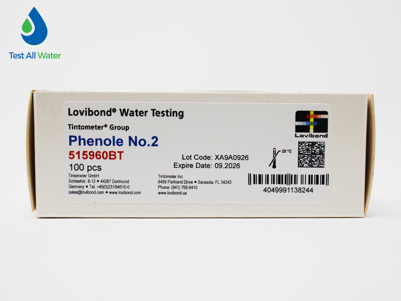 Lovibond Phenol Tablets No.2 100 Tablets