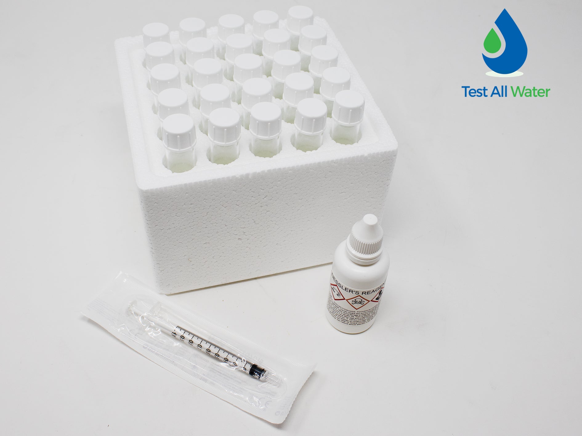 Palintest Ammonia (Nessler), 0 - 100 mg/L N Tubetests