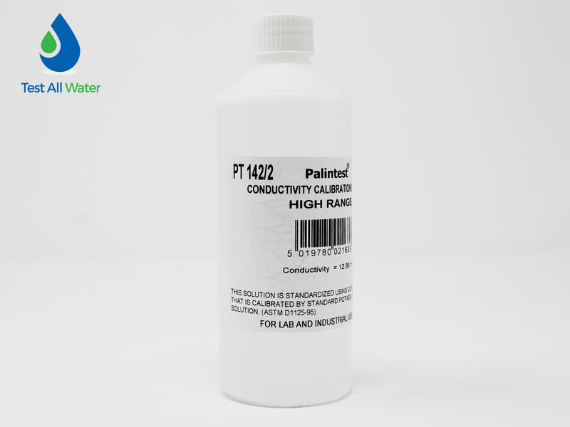 Palintest Calibration Conductivity Solution HR, 12.88mS/cm, 500ml