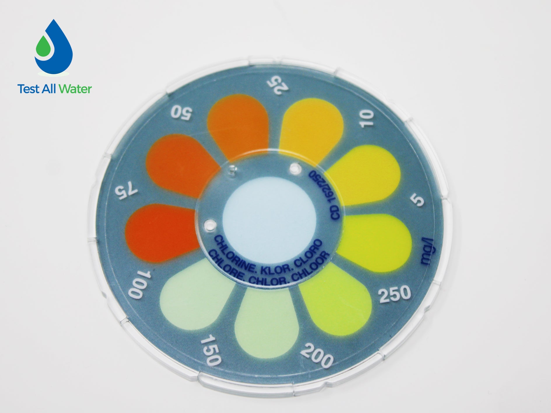 Palintest Contour Comparator Disc (Chlorine HR 0mg/l-250mg/l)