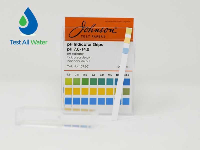 pH Indicator Strips pH 7.0 - 14.0