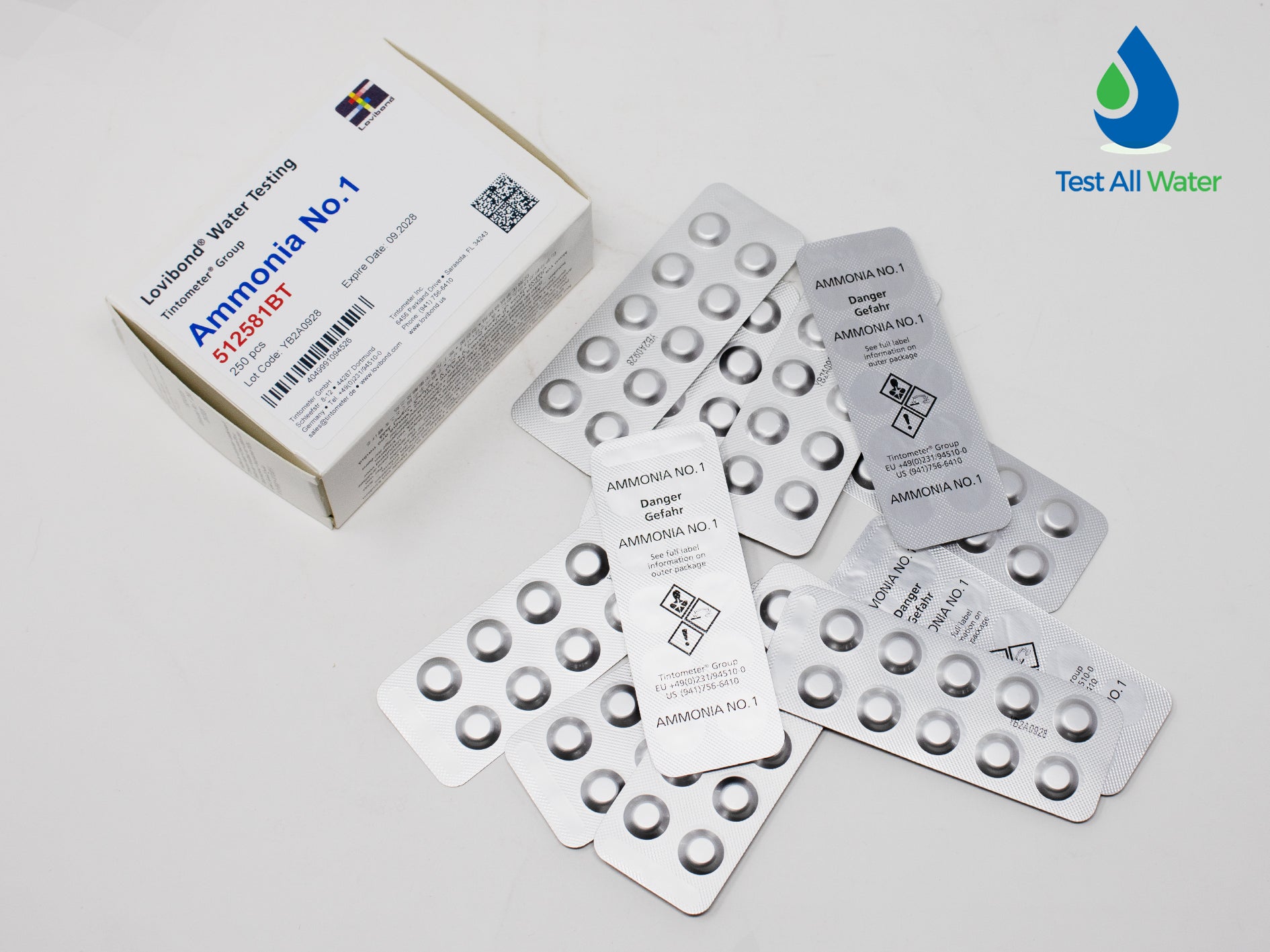 Lovibond Ammonia No.1 Tablets