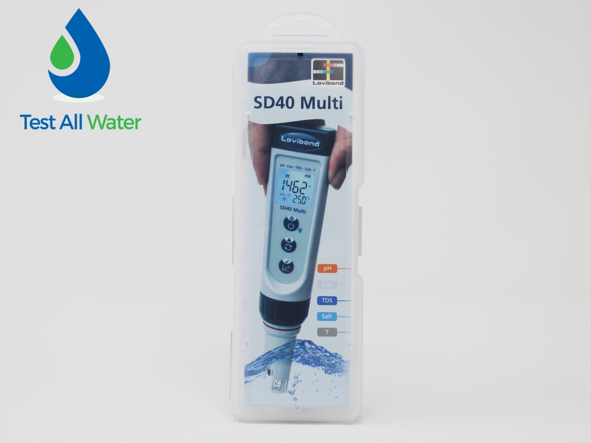 Lovibond SD40 Multiparameter pH, TDS, EC, Salt, Temperature