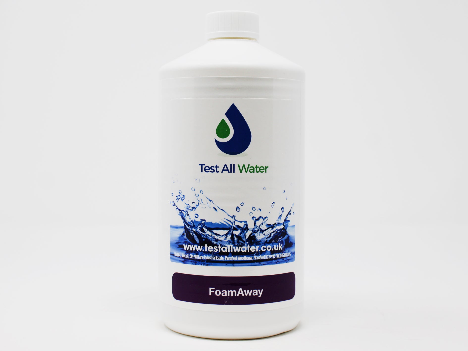 Test All Water Spa FoamAway
