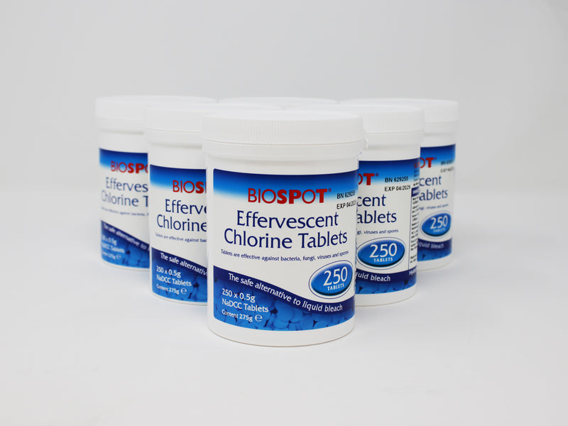 Biospot Effervescent Chlorine Tablets