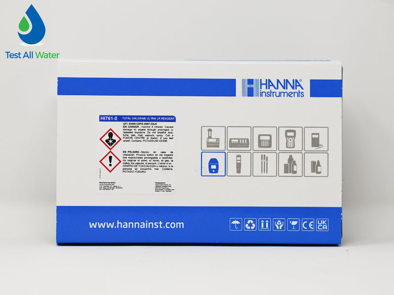Hanna Instruments-761 Total Chlorine Ultra Low Range  Handheld Colorimeter, Checker HC