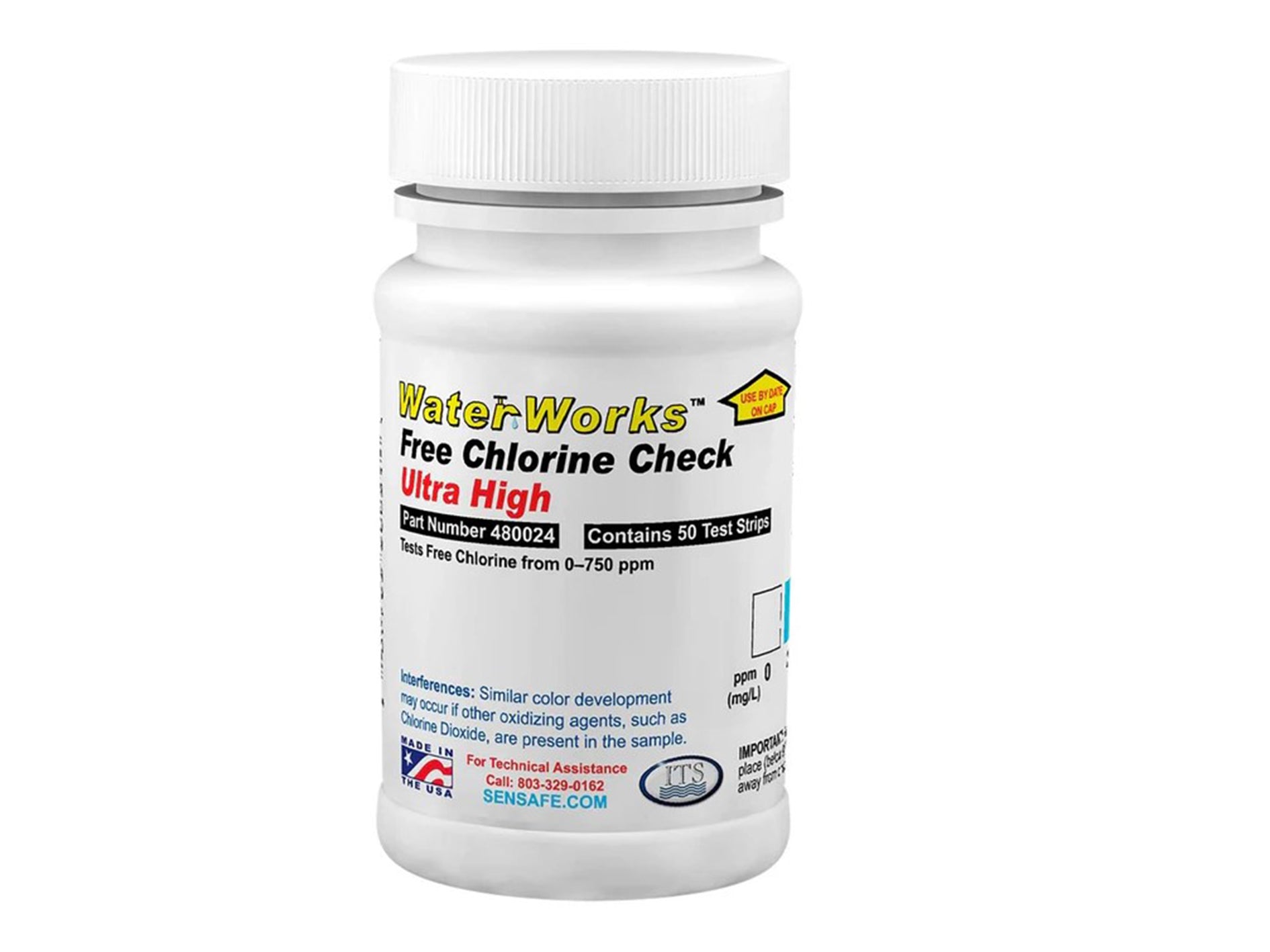 Free Chlorine Check Ultra High - bottle of 50