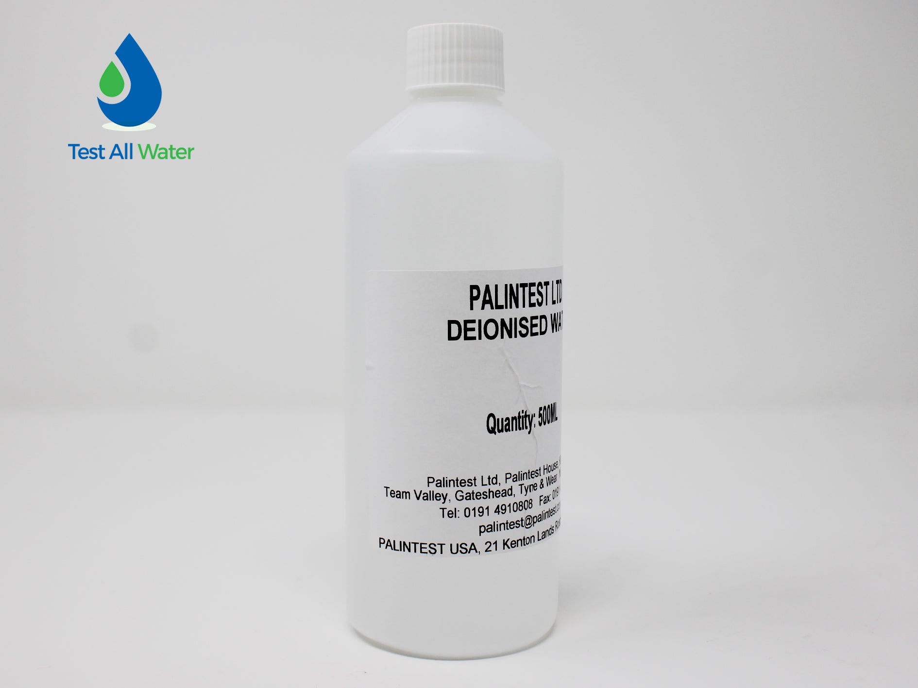 Palintest Deionised Water 500ml