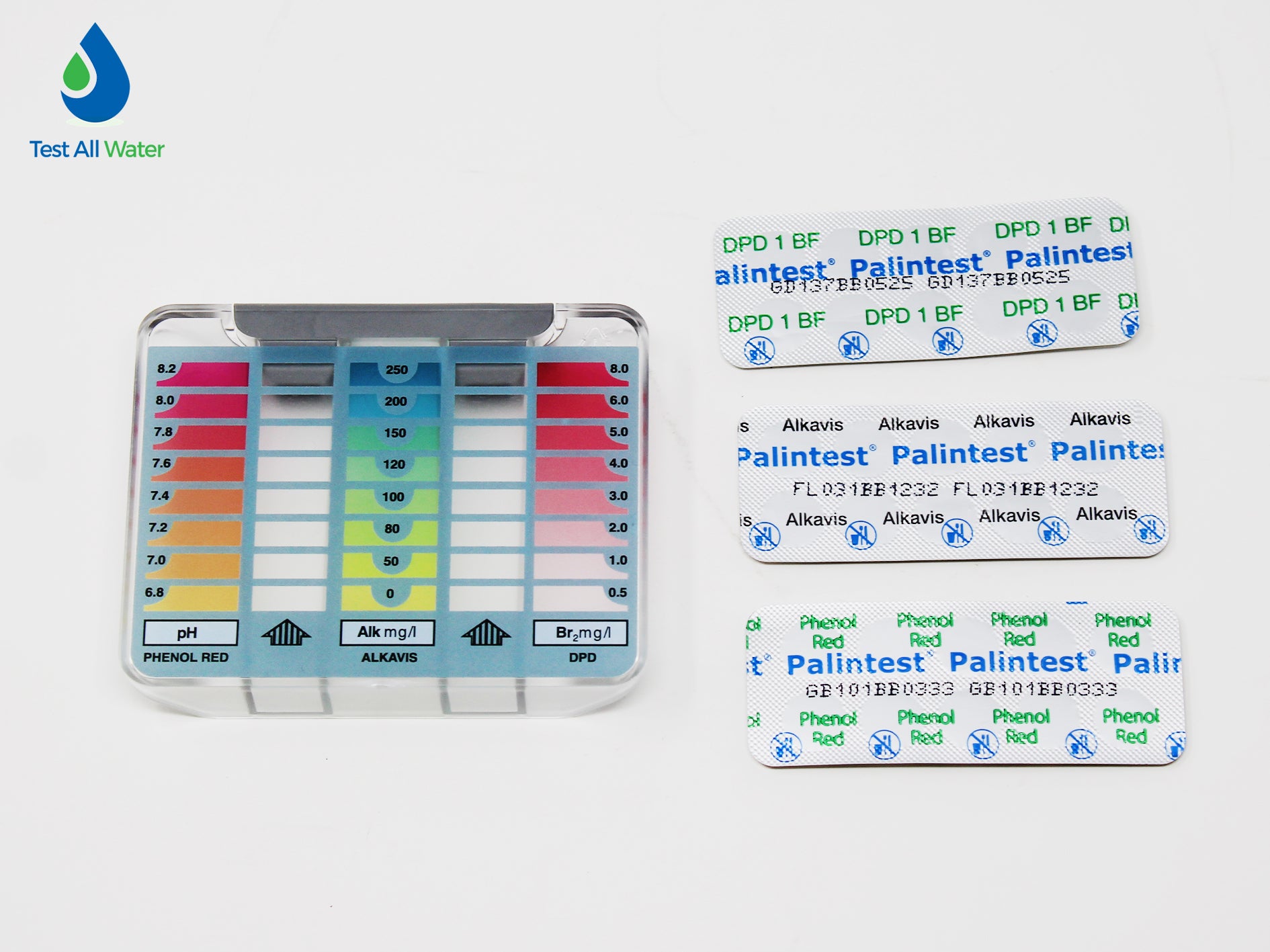 Palintest Bromine / pH / Total Alkalinity Pooltester