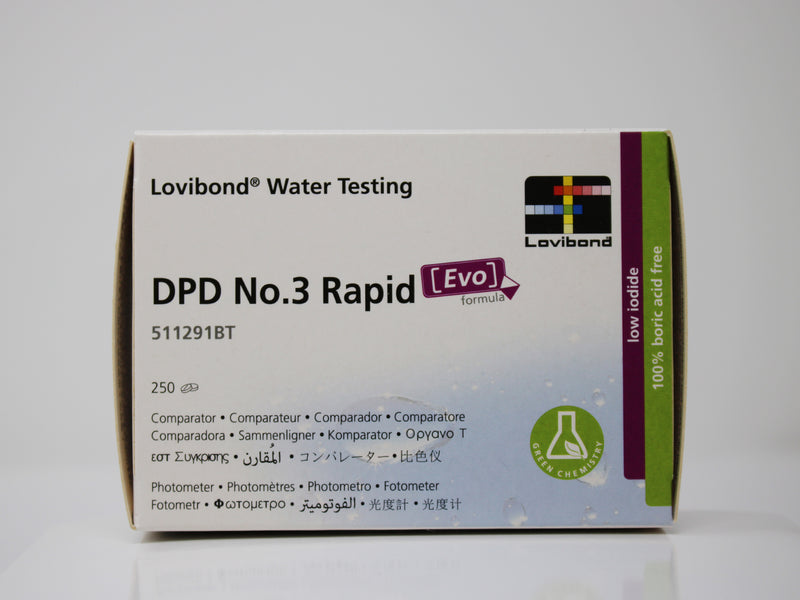 Lovibond DPD No 3 Rapid Dissolve Tablets