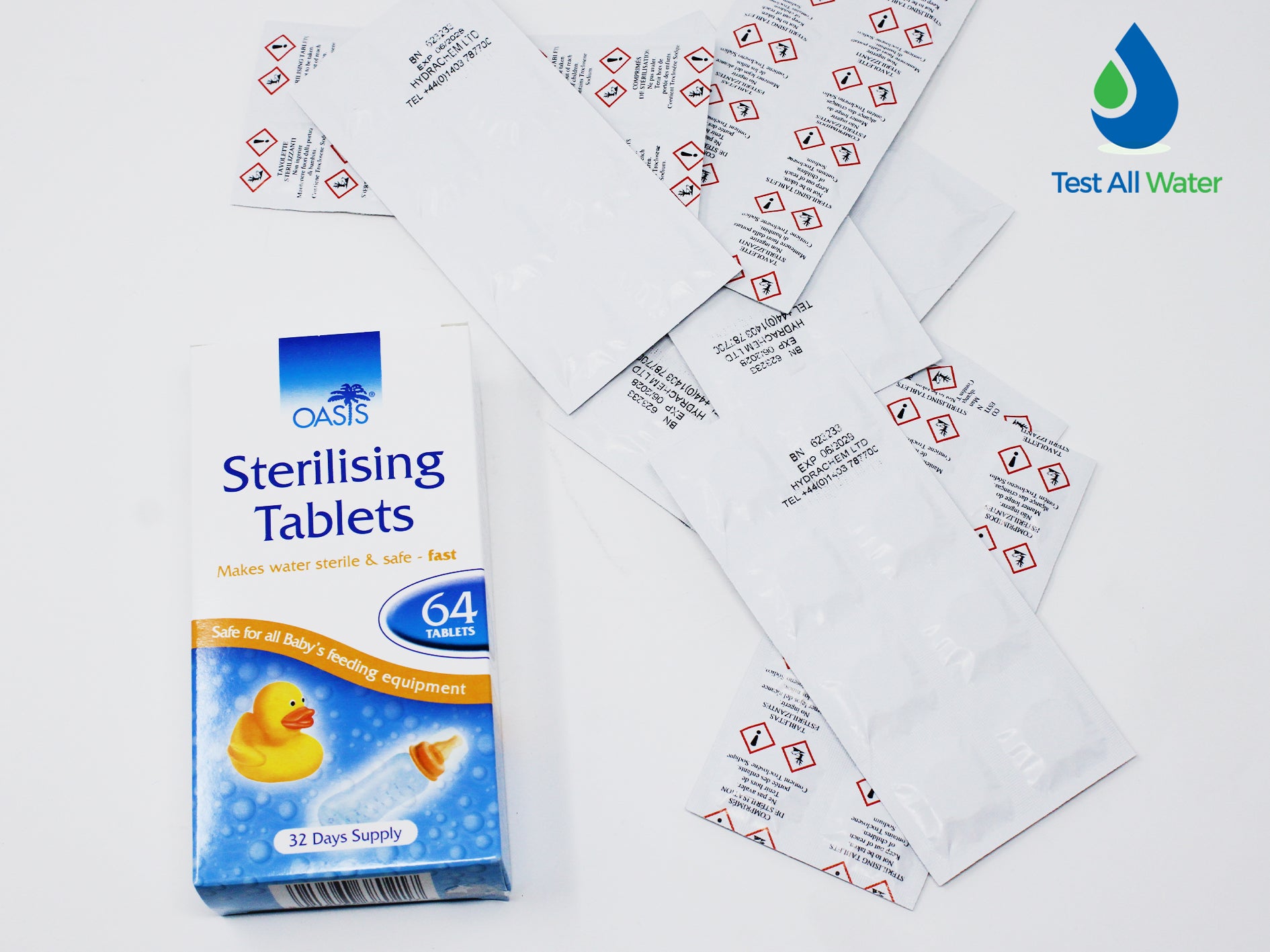 Oasis Baby Bottle Sterilisation Tablets