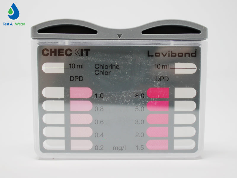 Chlorine (DPD) Checkit Block [0.2-1.0/1.5-8.0]