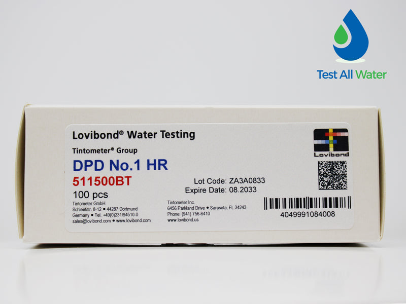 Lovibond DPD 1 High Range Tablets
