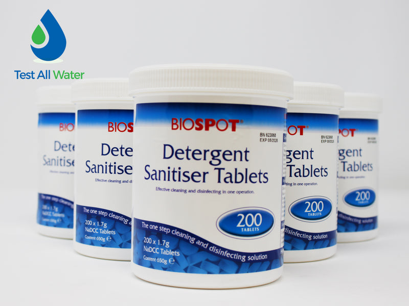 Biospot® Detergent Sanitiser Tablets