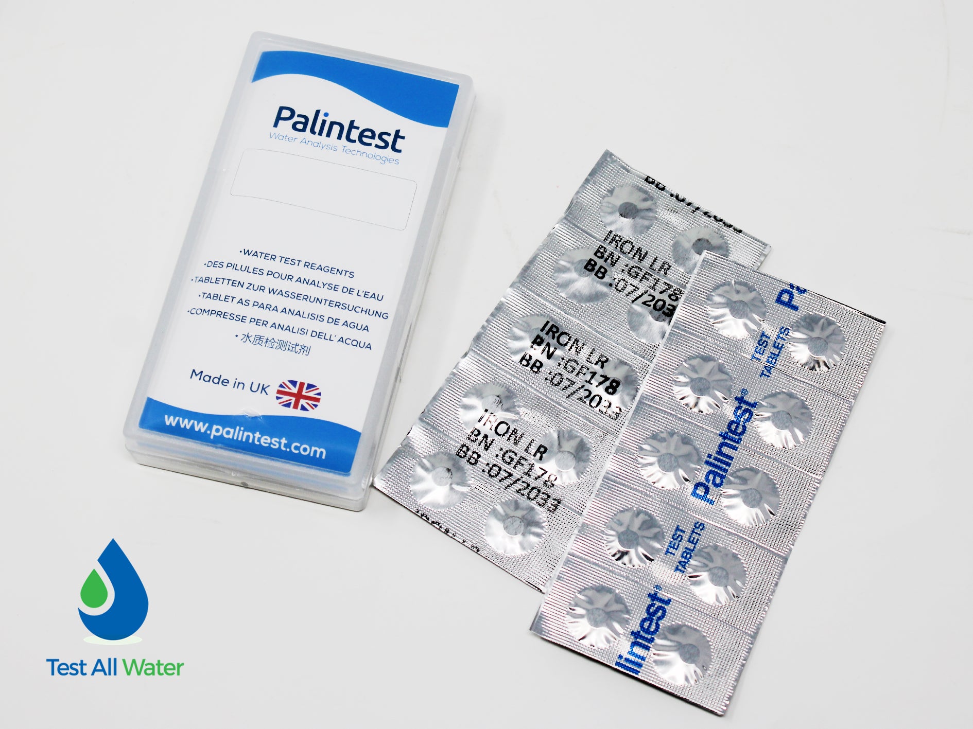 Palintest Iron Low Range Tablets