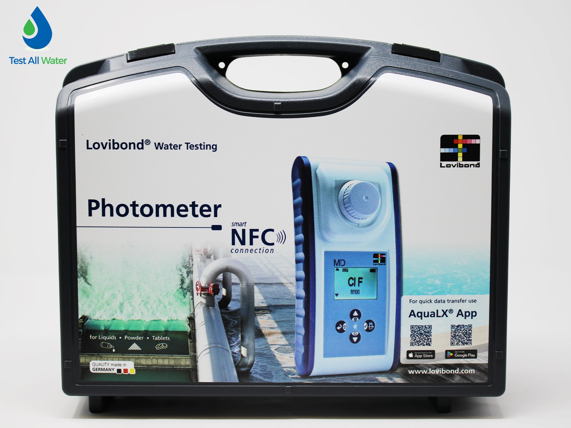 Lovibond MD150 Chlorine, Bromine, pH, CyA, TA & Calcium Photometer - Tablet Reagents