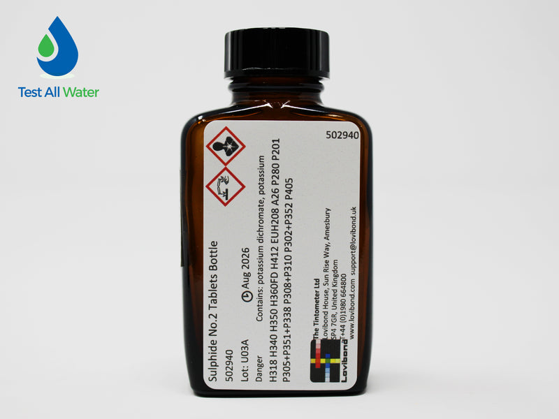 Lovibond Sulphide No.2 Tablets Bottle