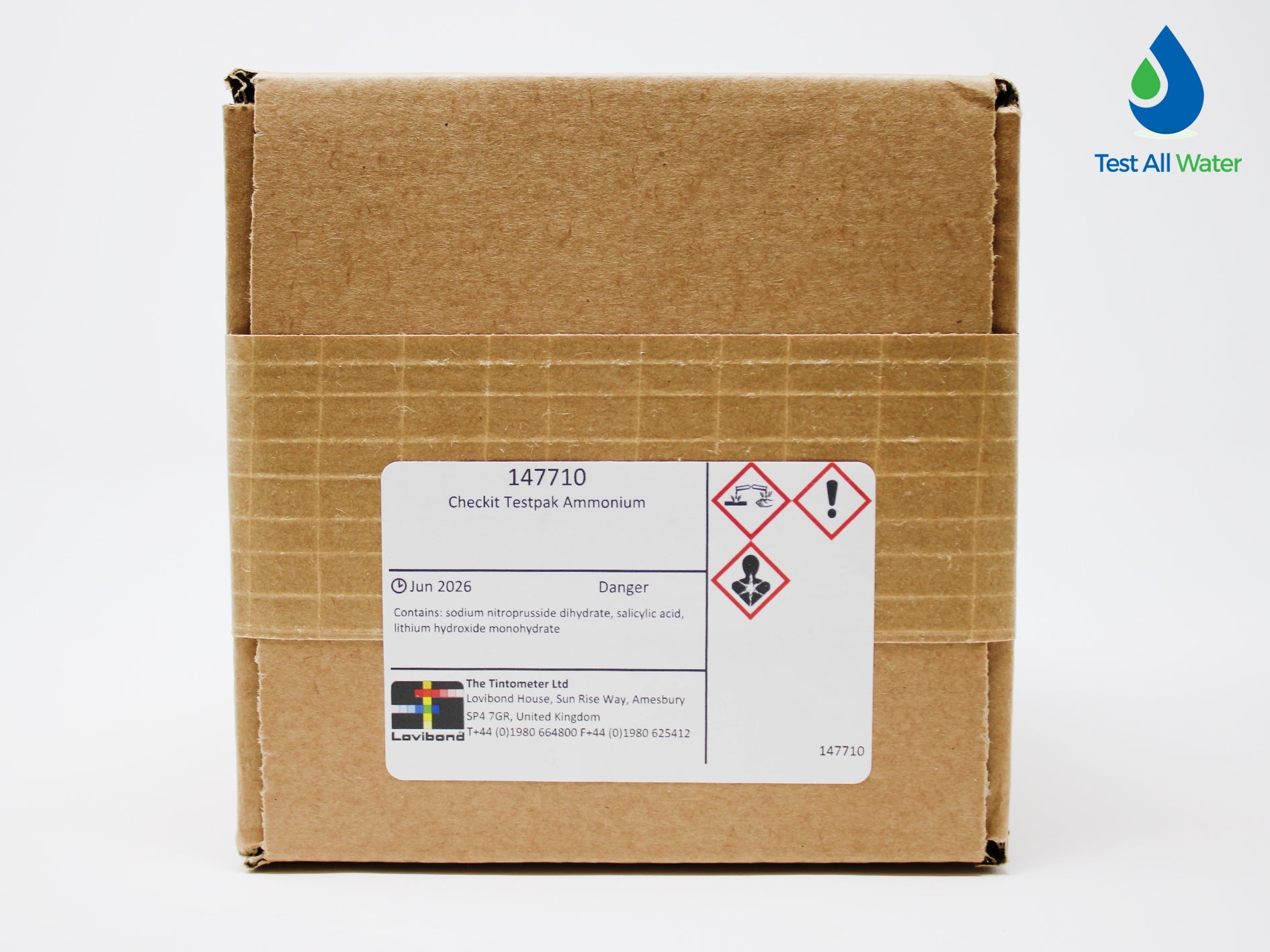 Lovibond Checkit Testpak Ammonia Clearance Item