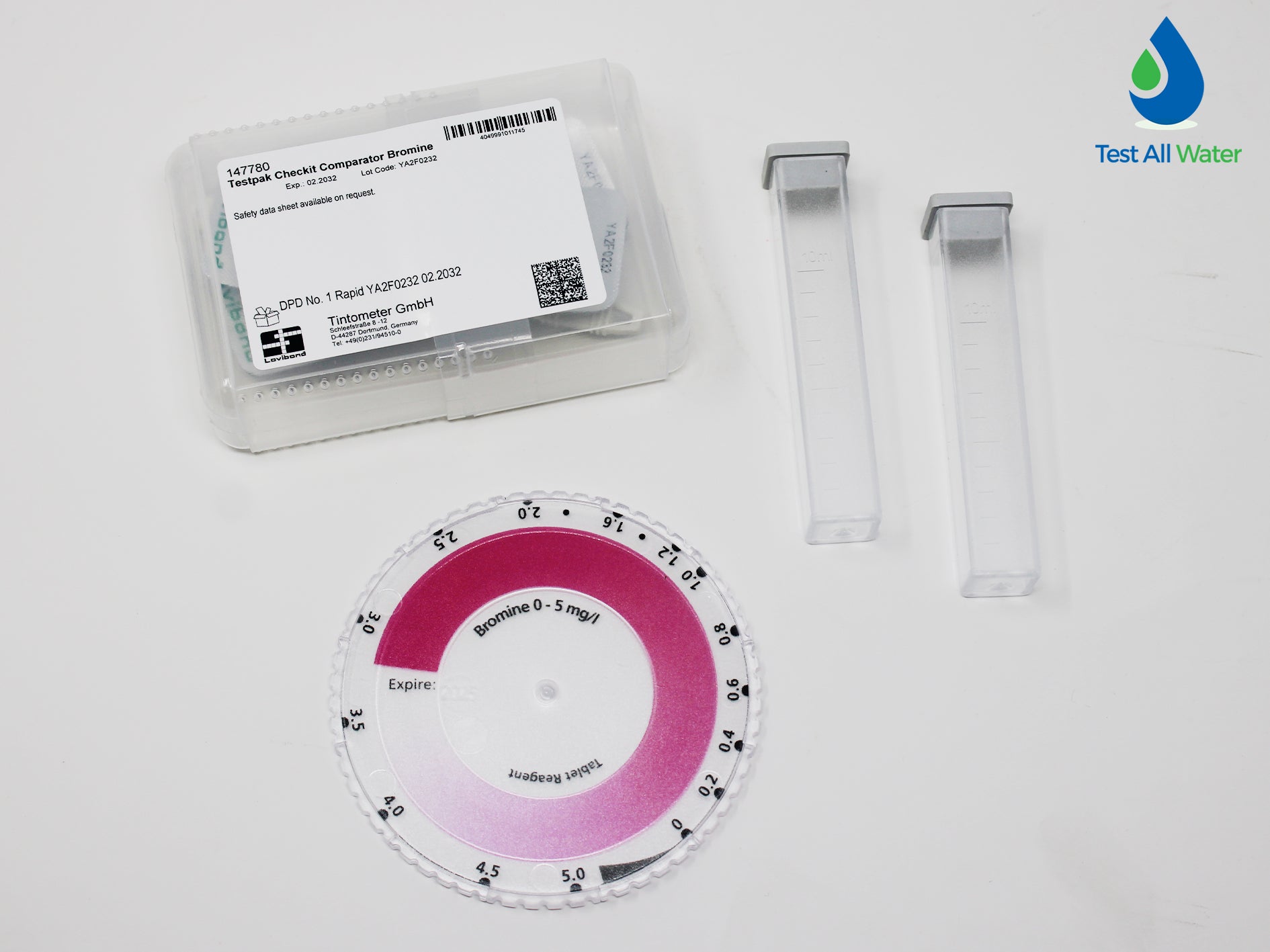 Lovibond Checkit Testpak Bromine