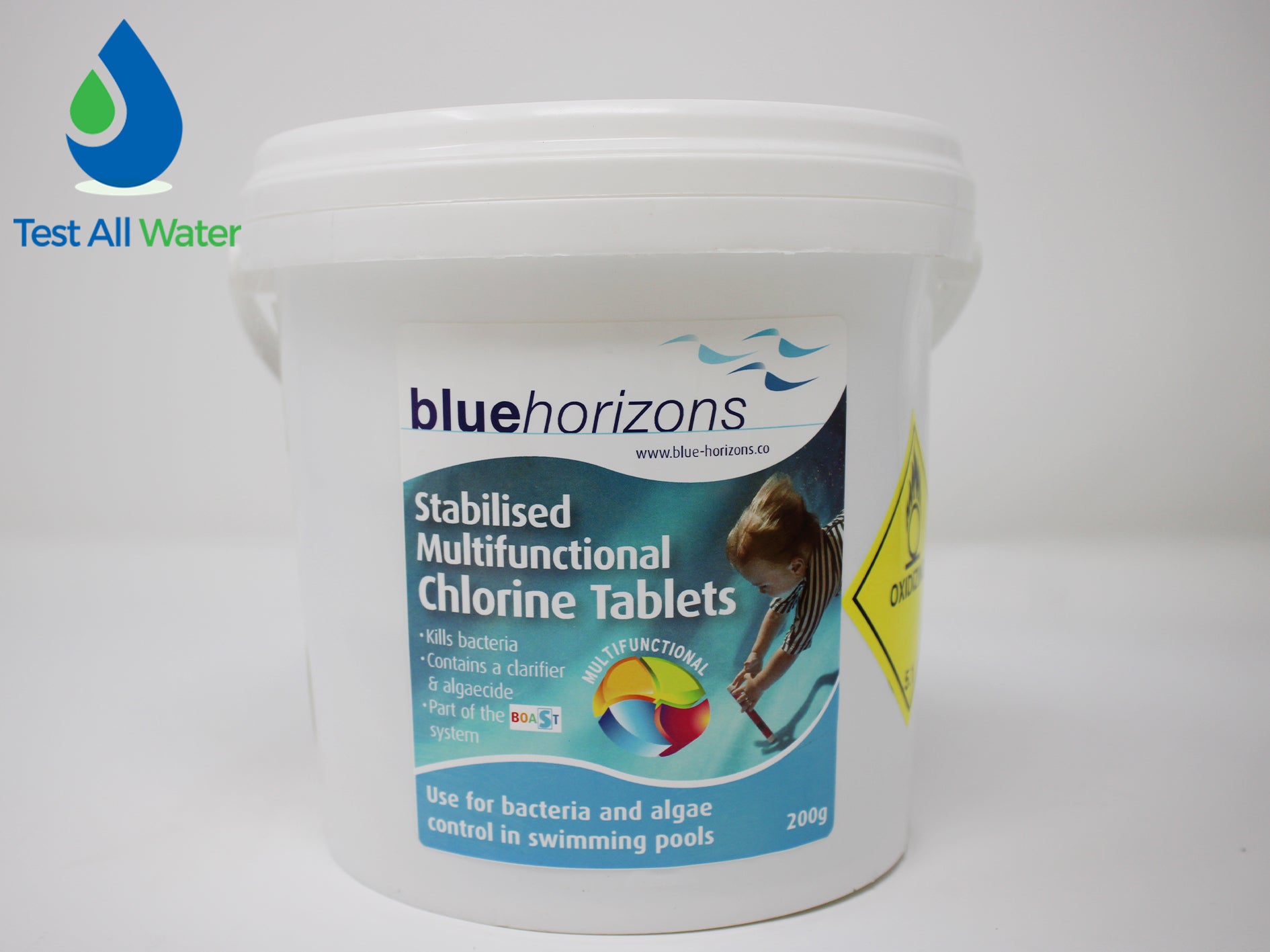 Blue Horizons 200g Large Multifunctional Chlorine Tablets 2kg - Use MFTAB2002OL if out of stock