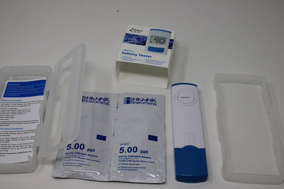 Hanna Instruments HI-98319 Waterproof Salinity Tester Clearance Item