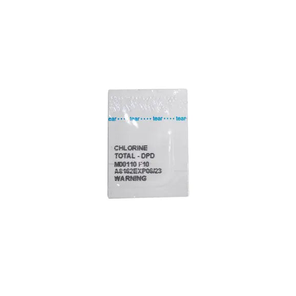 HACH Chlorine, total, Reagent Powder Pillows, 100/pk, 10 mL