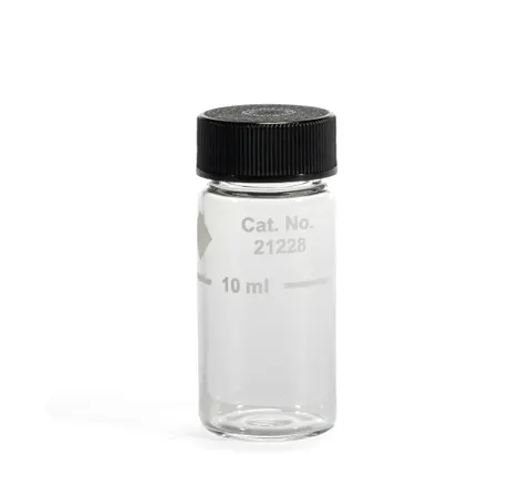 HACH Sample cell, 1 inch round Glass, 1 pcs