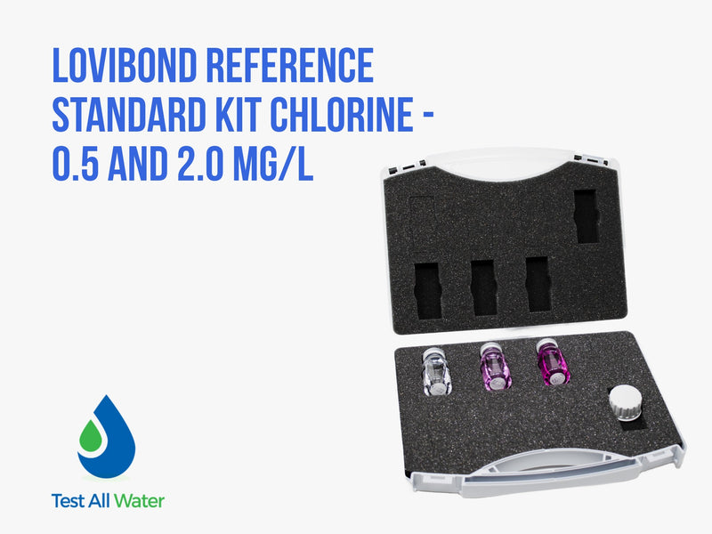 Lovibond Reference Standard Kit Chlorine - 0.5 and 2.0 mg/l (MD/PM 600 series)