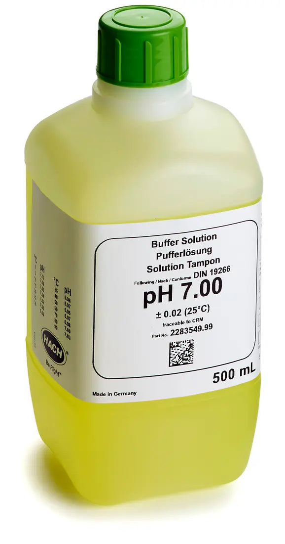 HACH pH Buffer Solution, pH 7.00, 500 mL