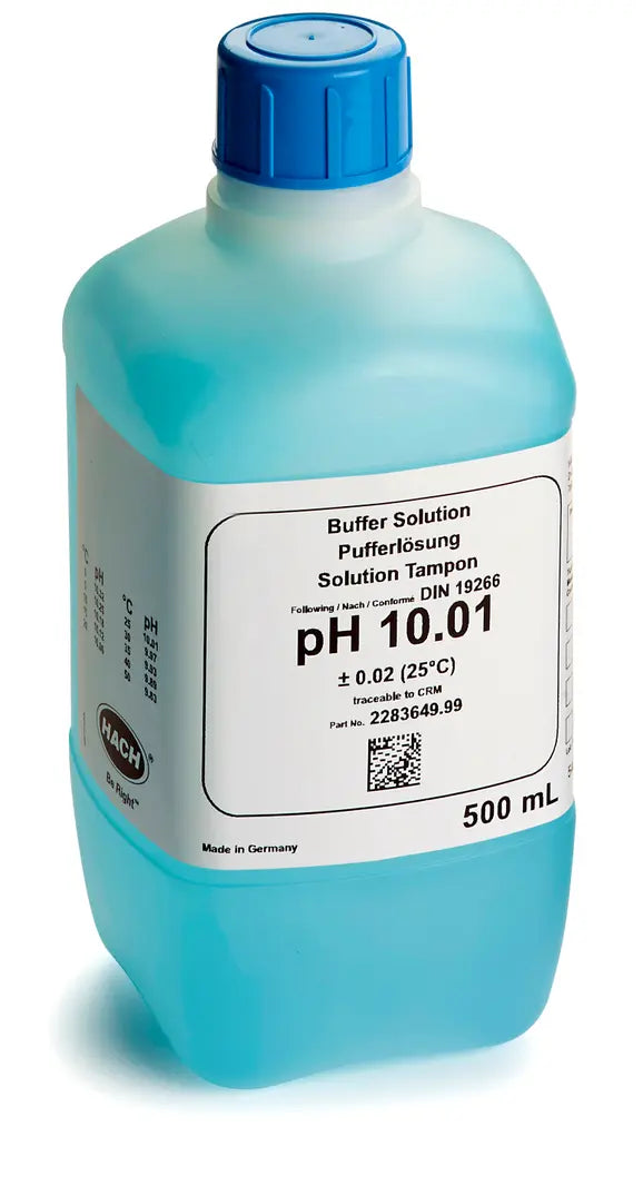 HACH PH Buffer Solution PH 10 01 500 ML Hach ph buffer solution ph 10 01 500 ml