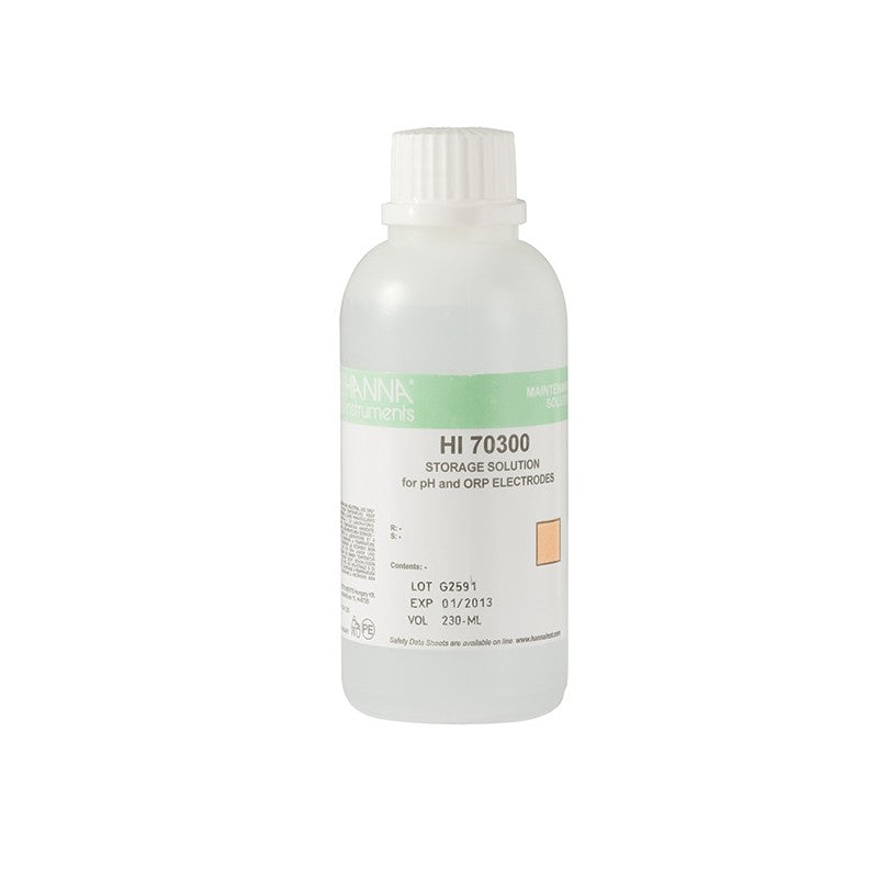 Hanna Instruments-70300M pH Electrode Storage Solution, 230 mL Expired 01/26