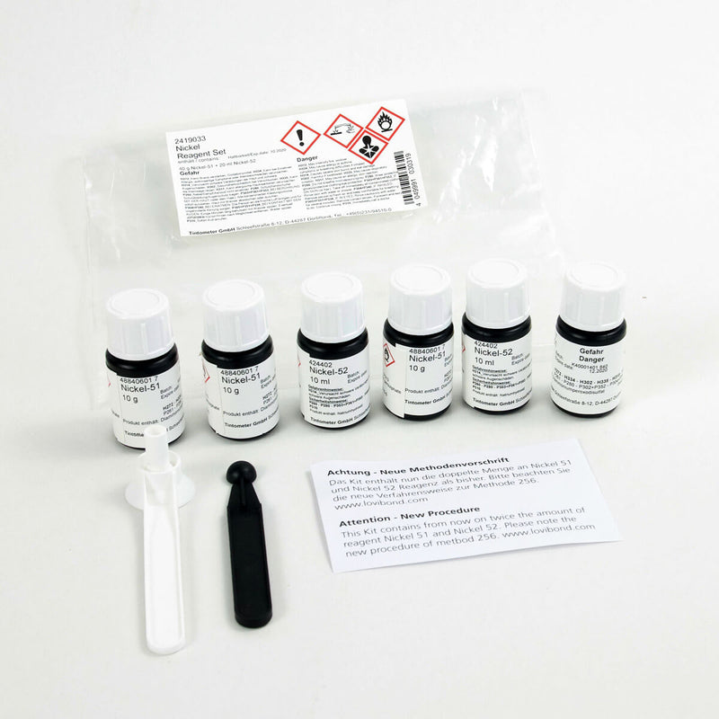 Lovibond Nickel Reagent Test