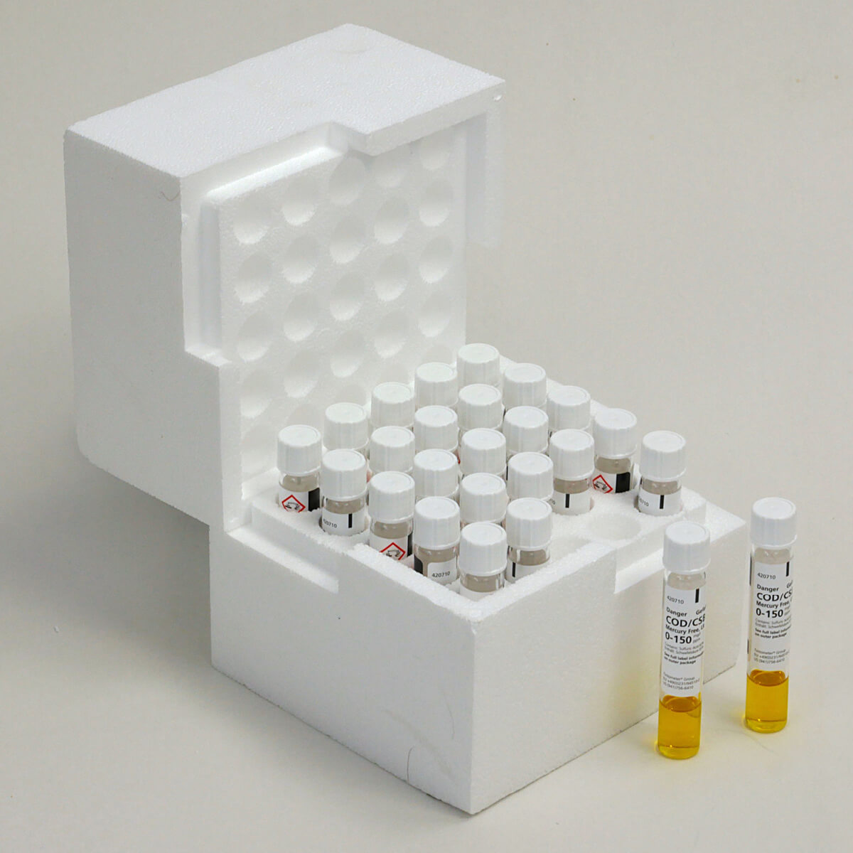 Lovibond COD Vials Mercury Free 0-150mg/l