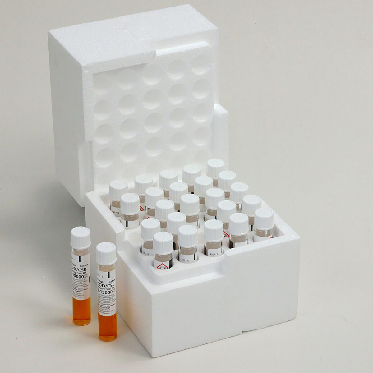 Lovibond COD Vials Mercury Free 0-15000mg/l