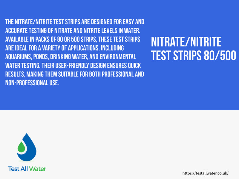 Nitrate/Nitrite Test Strips 80/500