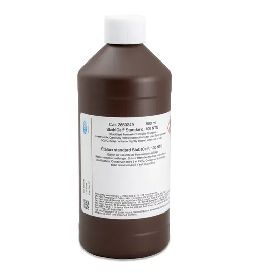 Stablcal Stabilised Formazine Turbidity Standard, 100 NTU, 500 mL