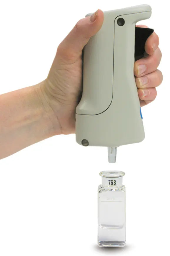 Swiftest DPD Total chlorine reagent dispenser and reagent vial