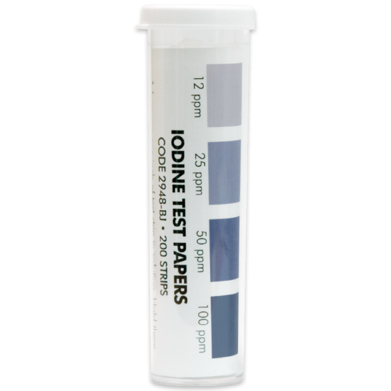 Lamotte Iodine Test Papers