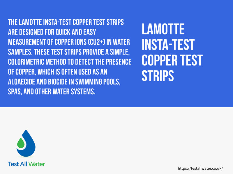 LaMotte Insta-Test Copper Test Strips