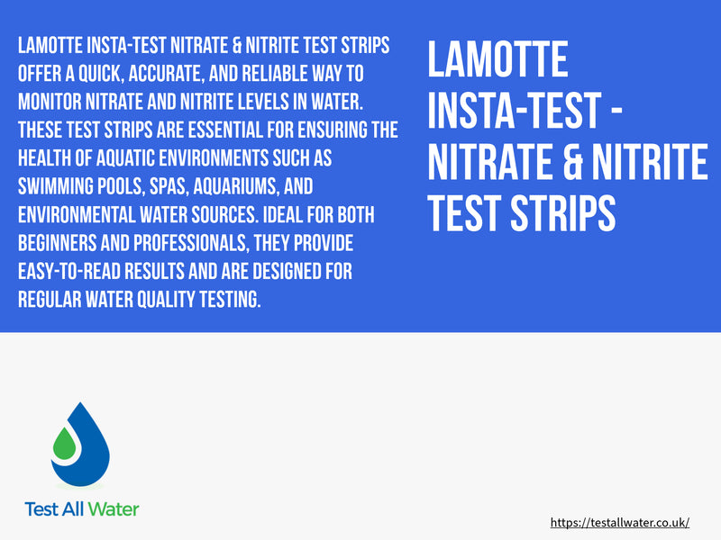 LaMotte Insta-Test - Nitrate & Nitrite Test Strips